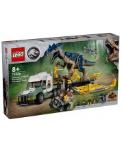 Konstrukcijski set LEGO Jurassic World - Misije dinosaura: Prijevoz alosaurusa (76966)