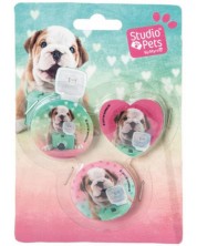 Set od 3 gume Paso Studio Pets - Pas s kamerom