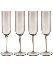 Set od 4 čaše za vino Blomus - Fuum, 210 ml, bež -1