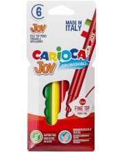 Set superizbrisivih flomastera Carioca Joy - 6 boja