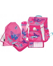 Set Lizzy Card Pink Butterfly - 5 u 1