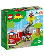 Konstruktor LEGO Duplo Town - Vatrogasno vozilo, sa zvukovima (10969) -1