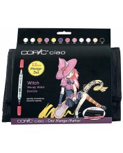 Set markera Copic Ciao – Wallet witch, pernica, 12 komada