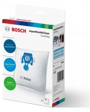 Set vrećica za usisivač Bosch - AquaWash&Clean BBZWD4BAG, 4 komada, bijele -1