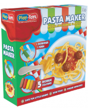 Set za igru s modelinom Play-Toys - Napravite špagete -1