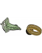 Set bedževa Weta Movies: The Lord of the Rings - Elven Leaf & One Ring -1