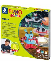 Set polimerske gline Staedtler Fimo Kids - Svemirsko čudovište