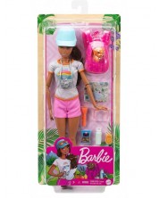 Set Mattel Barbie Wellness - Vrijeme je za šetnju prirodom s psićem -1