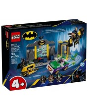 Konstrukcijski set LEGO DC Batman - Batspilja s Batmanom, Batgirl i Jokerom (76272) -1