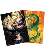 Set mini postera GB eye Animation: Dragon Ball Z - Goku & Shenron -1