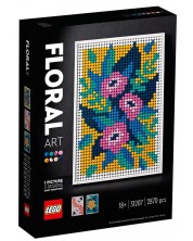 Konstruktor LEGO Art - Umjetnost od cvijeća (31207) -1