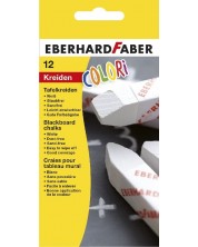 Set kreda Eberhard Faber - 12 komada, bijele -1