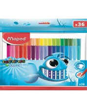 Set flomastera Maped Color Peps - Ocean, 36 boja