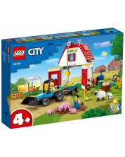 Кonstruktor LEGO City - Staja i životinje na farmi (60346) -1