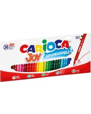 Set superizbrisivih flomastera Carioca Joy - 36 boja