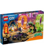 Konstruktor Lego City - Kaskadna arena s dvije petlje (60339)