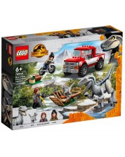 Konstruktor Lego Jurassic World - Hvatanje veloziraptora Blue i Beta (76946)