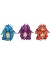 Set kipića Nemesis Now Adult: Humor - Three Wise Dragonlings, 8 cm