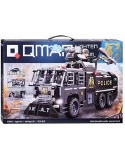Konstruktor Qman - Policijski kamion s vodenim topom, 847 dijelova