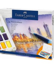 Set akvarel boja Faber-Castell - 24 boje, u kutiji -1