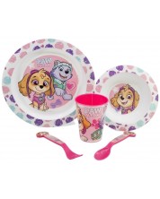 Set za hranjenje Stor - Micro, Paw Patrol Girl Sketch Essence, 5 dijelova  -1