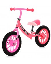 Bicikl za ravnotežu Lorelli - Fortuna Air, sa svjetlećim felgama, roza -1