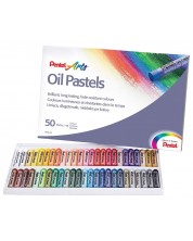 Set uljanih pastela Pentel - Arts, 50 boja