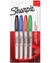 Set permanentnih markera Sharpie - F, 4 komada -1