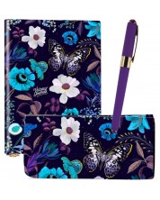 Set Victoria's Journals - Plavo cvijeće, 3 komada, u kutiji