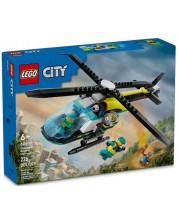 Konstrukcijski set LEGO City - Spasilački helikopter hitne pomoći (60405) -1