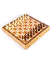 Set Manopoulos 4 u 1 - Šah, Backgammon, Ne ljuti se čovječe, Zmije i ljestve, Naranča