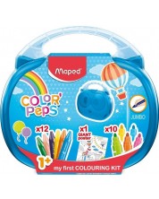 Komplet za slikanje Maped Color Peps - Early Age, 23 komada, asortiman -1