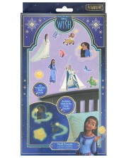 Set naljepnica Paladone Disney: Wish - Characters (Glow in the Dark) -1