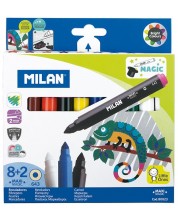 Čarobni marker Milan - Maxi Magic, 8 + 2 boje