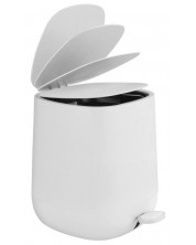Kupaonska kanta za smeće Wenko - Davos, 5 L, 23.5 х 26 х 27.5 cm, bijeli mat