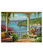 Set za slikanje akrilnim bojama Royal - Veranda do jezera, 39 х 30 cm -1