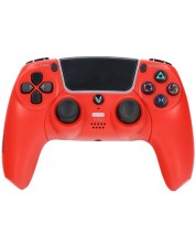 Kontroler SteelDigi - Steelshock v2 Dasan, bežični, za PS4, crveni