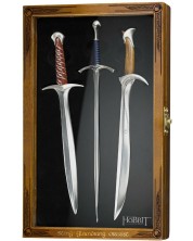 Set noževa za pisma The Noble Collection Movies: The Hobbit - Sting, Glamdring and Orcrist, 30 cm