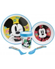 Set za hranjenje Stor - Mickey Mouse Fun-Tastic, 5 dijelova -1