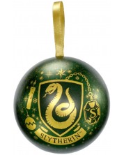 Set božićnih ukrasa i ogrlica The Carat Shop Movies: Harry Potter - Slytherin