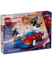 Konstruktor LEGO Marvel Super Heroes - Spider-Manov trkaći auto i Venom zeleni goblin (76279) -1