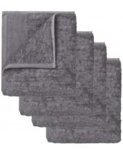 Set od 4 ručnika Blomus - Gio, 30 х 30 cm, grafit