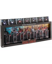 Komplet figura Hot Toys Marvel: Iron Man - Hall of Armor, 7 kom. -1