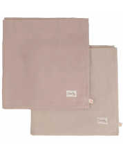 Set pelena za bebe Cotton Hug - Vila, 70 х 70 cm, 2 komada -1