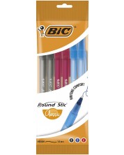 Set kemijskih olovaka BIC Round Stic Classic - 1.0 mm, 6 kom. -1