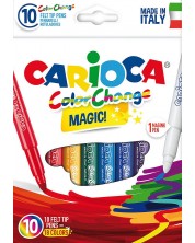 Set flomastera Carioca Magic - 9 boja + 1 izbrisiv -1