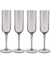 Set od 4 čaše za vino Blomus - Fuum, 210 ml, smeđe -1