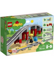 Konstruktor LEGO Duplo – Most i tračnice za vlak (10872) -1