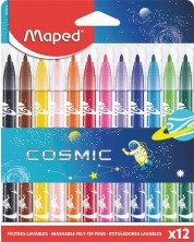 Set flomastera Maped Color Peps - Cosmic, 12 boja