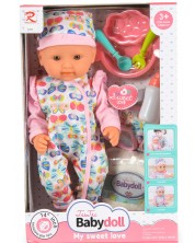 Set Tutu Love - Lutka-beba s dodacima, ružičasta, 36 cm -1